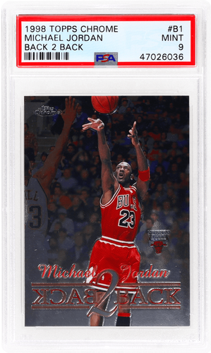 MICHAEL JORDAN NBA CARD　1998　2枚セット　⑮ 1998-99 Topps #77 Michael Jordan PSA 10 Graded Basketball