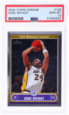 2006 Topps Chrome Kobe Bryant #129 PSA 10 | eBay
