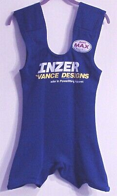 Inzer MaxDL Deadlift Suit Size 31 Royal Blue (Only Used 1X) Discontinued Color!