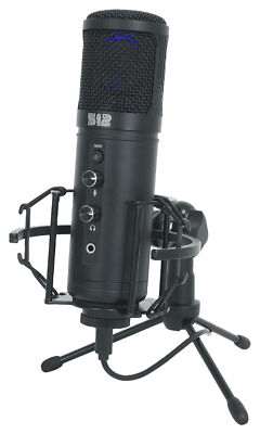 512 Audio by Warm Audio Tempest Large Diaphragm Condenser USB Microphone+Stand