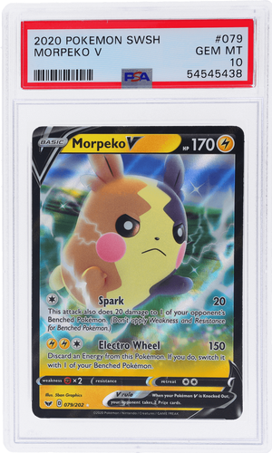 2020 Pokemon Sword and Shield Morpeko V #79 PSA 10 | eBay