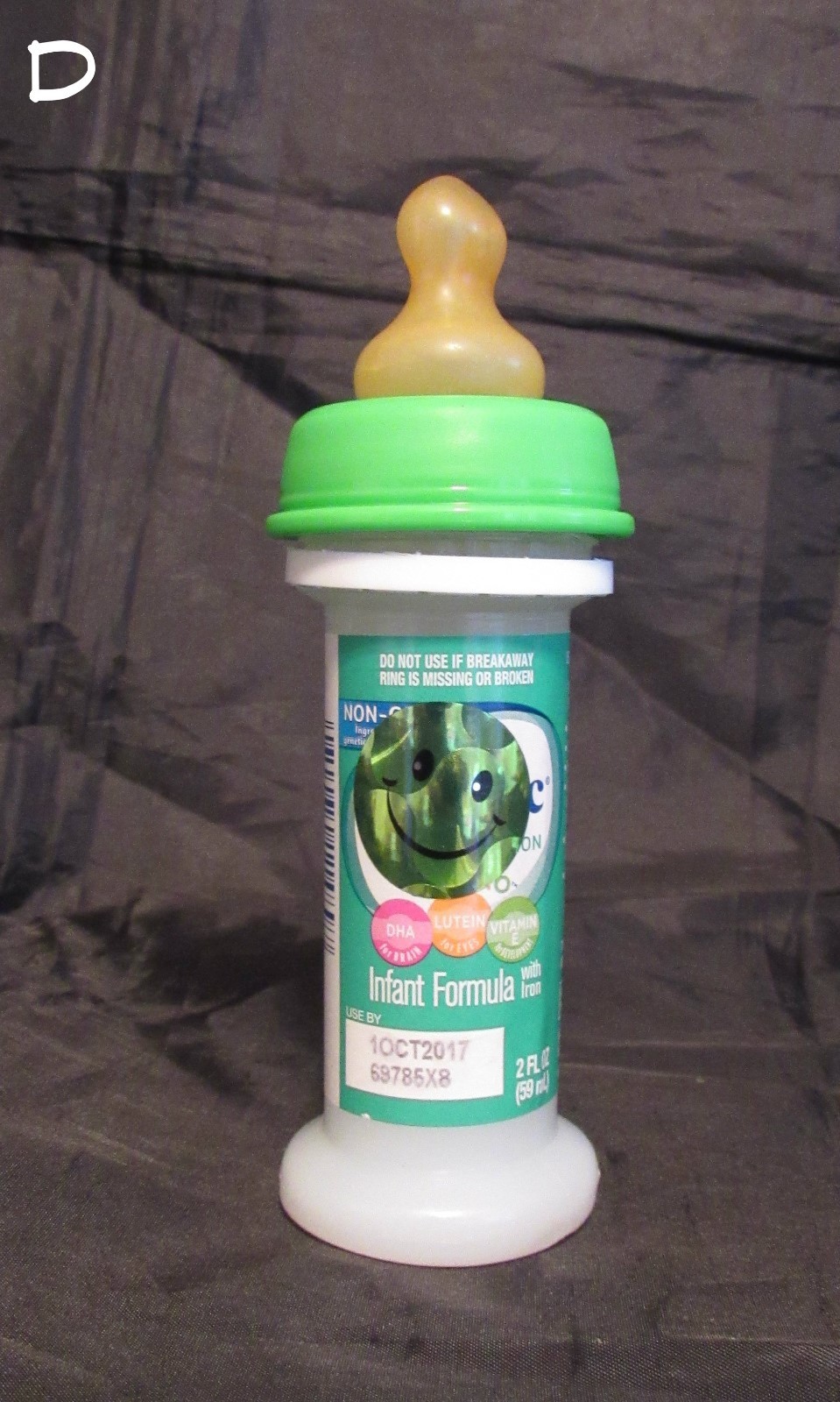 Reborn baby doll 2 oz fake hospital formula bottle photo prop OOAK Ready to ship