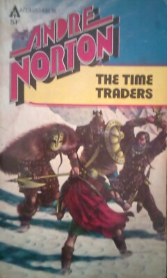 THE TIME TRADERS By Andre Norton (1980, Mass Market, Sci-fi Ace Books).