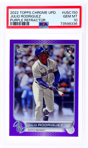 大谷翔平 ★PSA10★ 2020 Topps Purple Refractor Shohei Ohtani 2024 Topps Finest #286 Rare - Purple Refractor