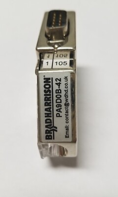 BRADHARRISON PA9D0B-42 Profibus Connector D-Sub 45 Degree  Diagnostic LED
