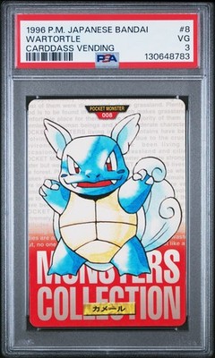 Wartortle PSA 3