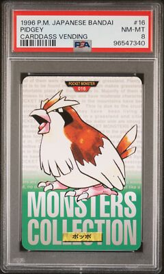 Pidgey PSA 8