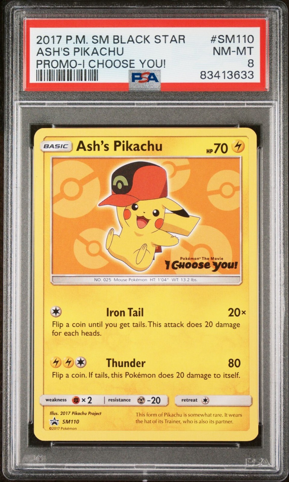 Ash's Pikachu　PSA10 PSA 10 Gem Mint Ash's Pikachu 071/SM-P Get Campaign 2017