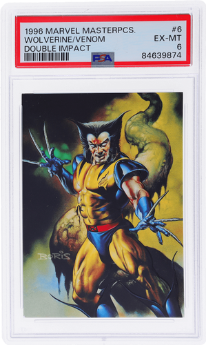 1996 Marvel Masterpieces Wolverine/Venom Double Impact #6