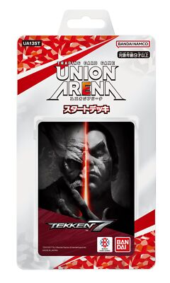 BANDAI UNION ARENA Start Deck Tekken 7 [UA13ST] + Official Card Sleeve Tekken 7