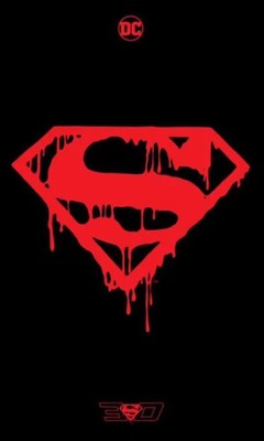 DEATH OF SUPERMAN (#1) (#75) 30TH ANNIVERSARY BLACK POLLY BAG FACSIMILE VARIANT