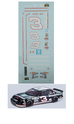  #3 Goodwrench Lumina 1989-94 1/64 scale decal AFX Tyco Lifelike
