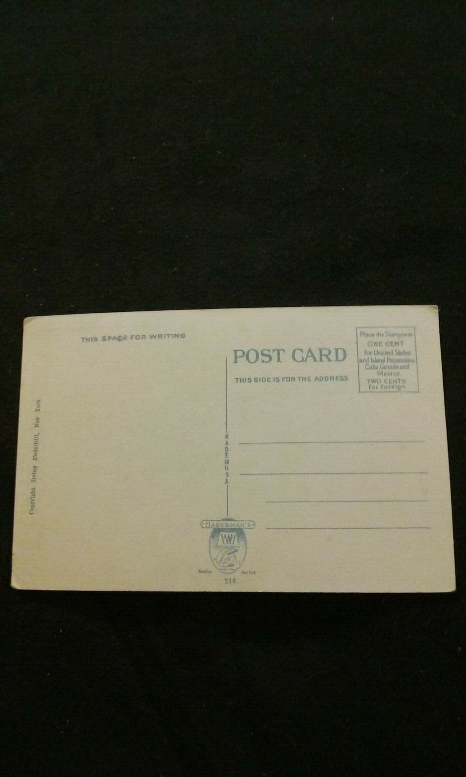 Roxy Theatre & Manger Hotel 50th St & 7th Ave  New York Vintage Postcard Unused