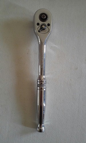 Pro-Grade 13012 Quick Release Oval Head Ratchet 3/8 Drive Excellent Condition