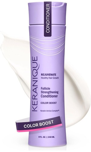 Keranique Rejuvenate Color Boost Follicle Strengthening Conditioner 8 oz NEW