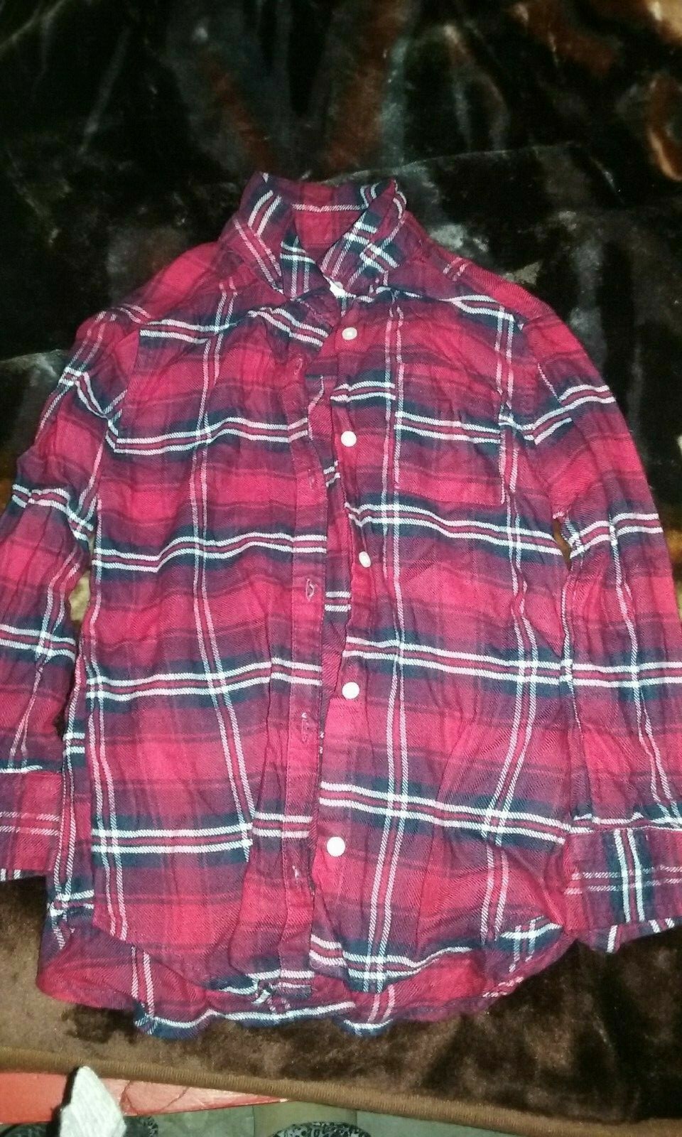 Boys Lucky Brand Sweater and Flanel Size 6T