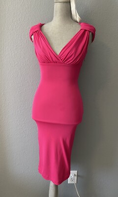 Dsquared2 Fuchsia/Pink Dress Size XS Made in Italy