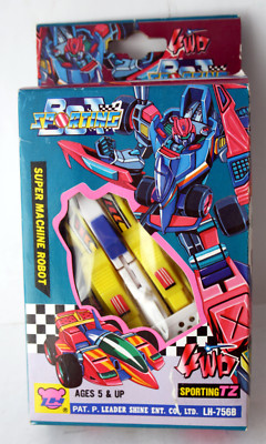 VINTAGE 80'S TRANSFORMABLE SPORTING BOT 4WD TZ ROBOT LH