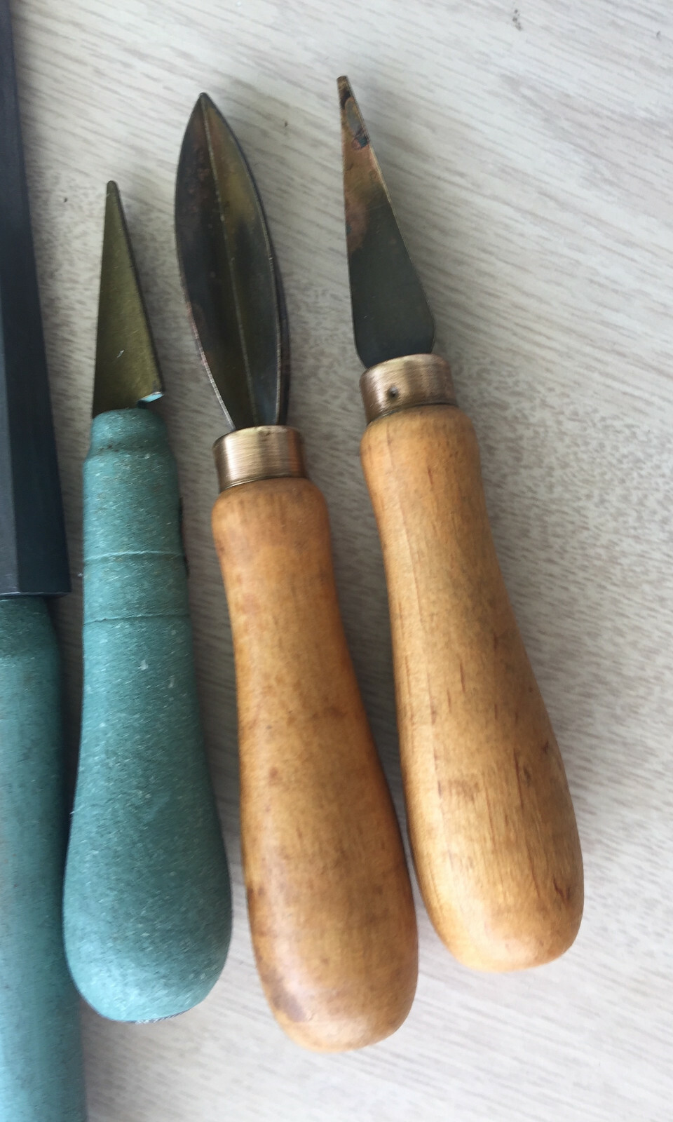 Set of Six  Glassblowing Tools - Combination of NEW and USED Tools