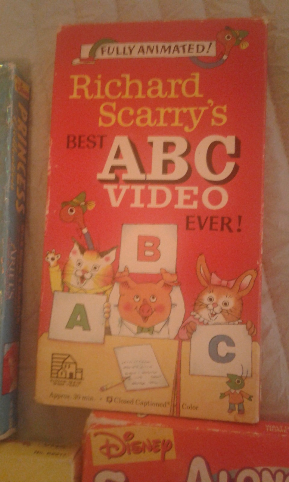 Videos,Classic Childrens fun videos,lot of 4