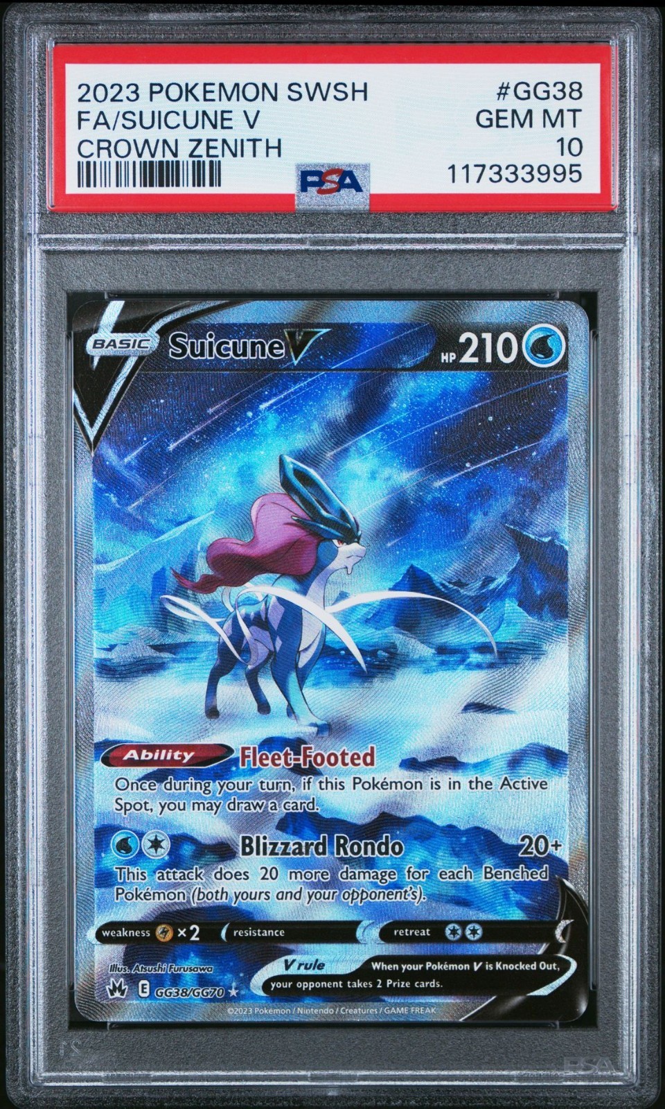 【PSA10】N Pokemon FEZANDIPITI EX #038 NIGHT WANDERER MANA 10 GEM MINT