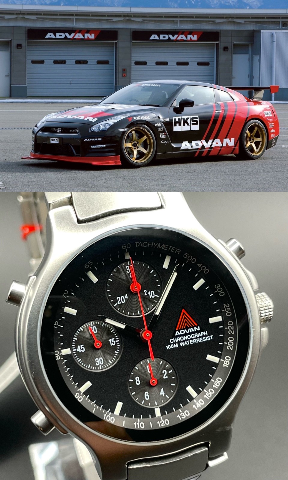 SEIKO YOKOHAMA ADVAN ADR-002 JDM NISMO R34 EVOLUTION GT-R