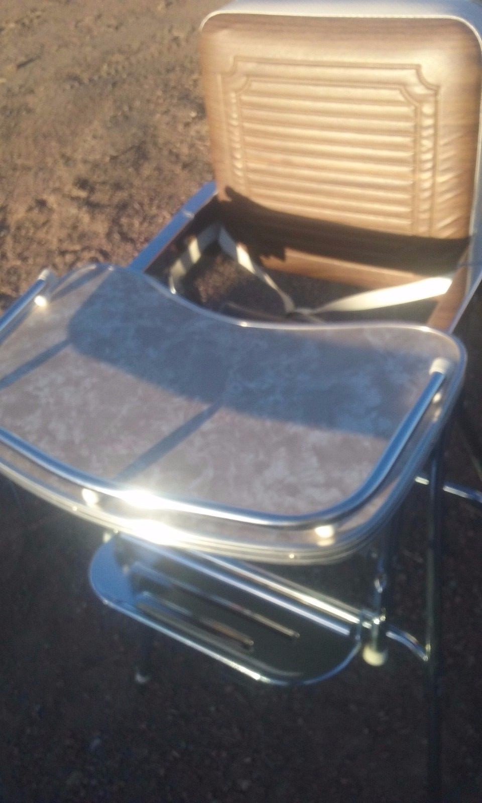 High chair highchair vintage antique retro baby seat