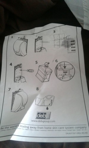 Kresto black soap dispenser