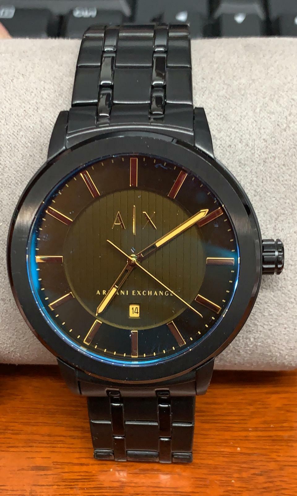 【美品】半額以下　ARMANI EXCHANGE 腕時計 ARMANIEXCHANGE時計