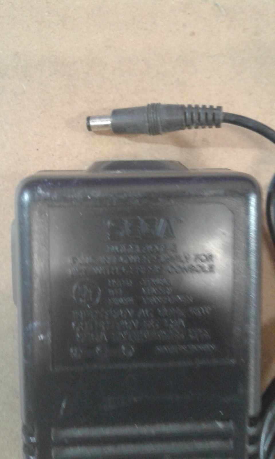 10V 1.2A SEGA Power Supply For Genesis Console - SEGA 1602-3