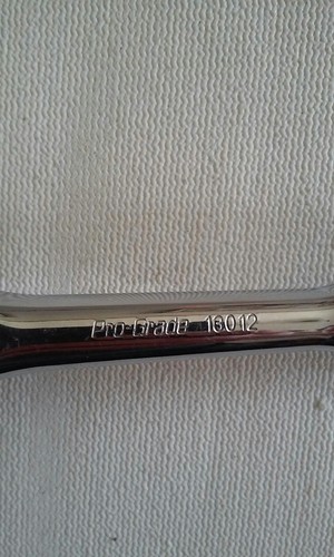 Pro-Grade 13012 Quick Release Oval Head Ratchet 3/8 Drive Excellent Condition