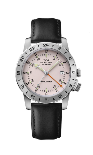 Мужские кварцевые часы Glycine GL0150 Airman GMT 42 мм