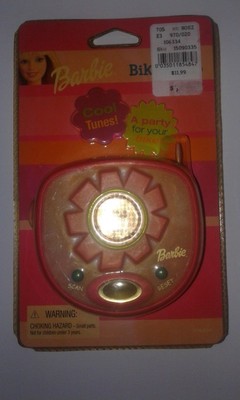 VINTAGE Barbie Bike Radio 2002 Bell Sports 3+ Yrs 035011854847 NEW IN PACKAGE