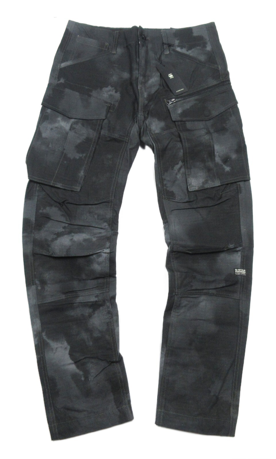 G-Star RAW Black Blurry Camo Rovic Zip 3D Regular Tapered G-Star RAW Black Blurry Camo Rovic Zip 3D Regular Tapered
