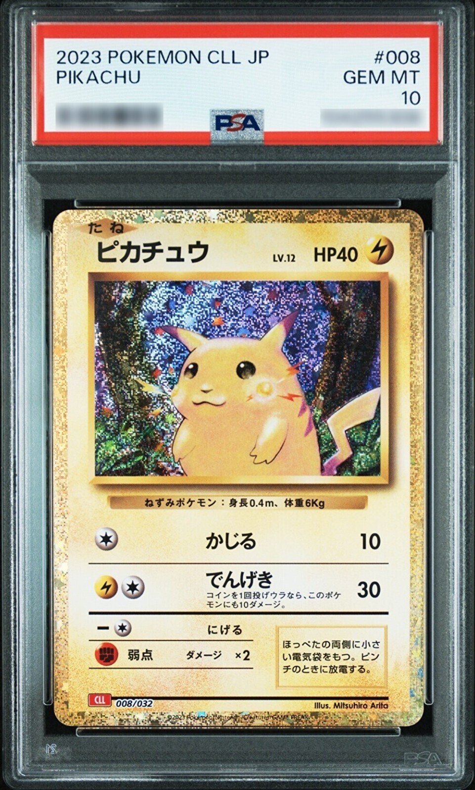 ポケパークのピカチュウ　psa8 2023 Pikachu PSA 8 Shiny - カルドバ