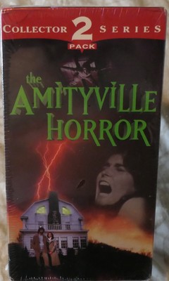 THE AMITYVILLE HORROR-(2 PACK COLLECTOR SERIES) VHS BRAND NEW SEALED (1996)