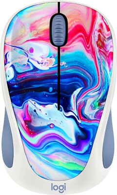 Logitech - Design Collection Wireless Optical Mouse - Cosmic Play 910-005837 