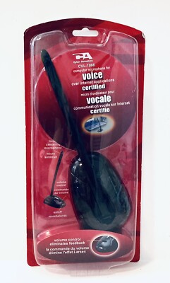 Computer Microphone-Voice over Internet Applications-Cyber Acoustics CVL-1066
