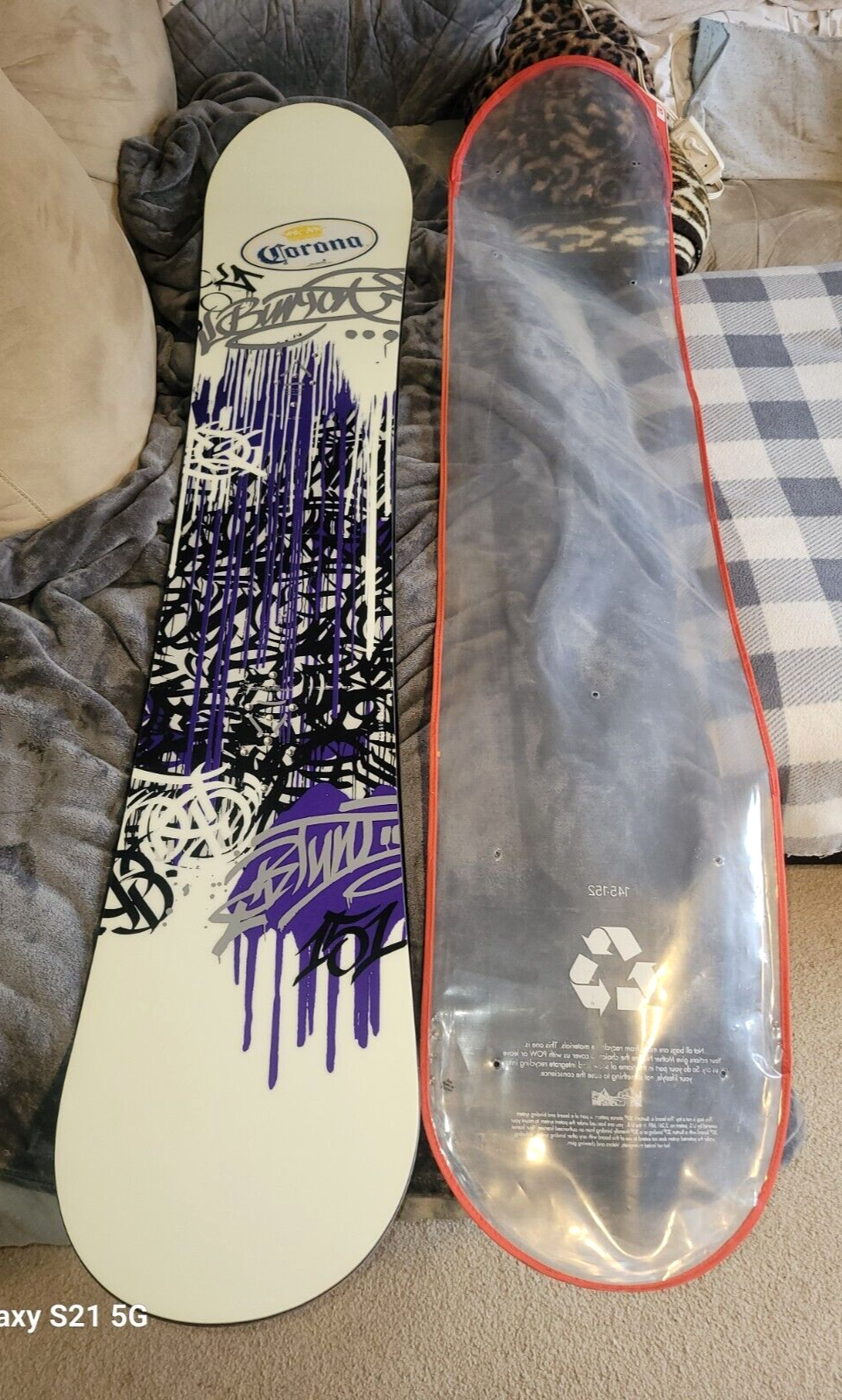 BURTON バートン カスタム ビンディング付 151 初心者 スノーボード