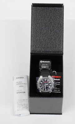 Pre-owned Casio G-shock Gst-b600-1ajf Solar Powered Mobile Link Function Bluetooth