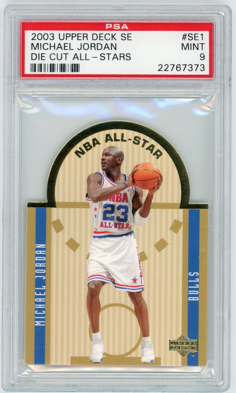 MICHAEL JORDAN 2003-04 Upper Deck SE All-Stars Die Cut #SE1