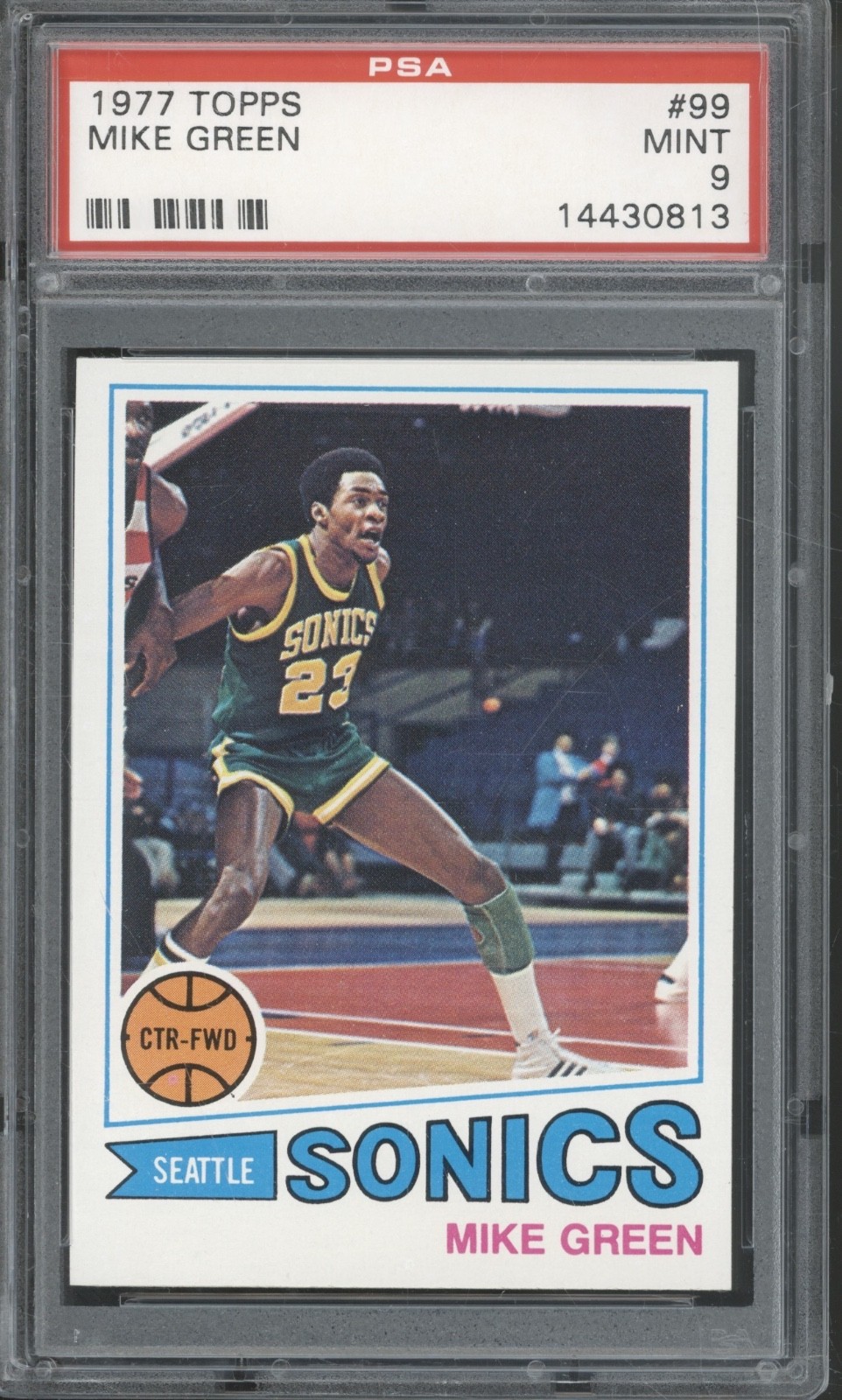 1977 Topps Basketball #99 Mike Green Mint PSA 9