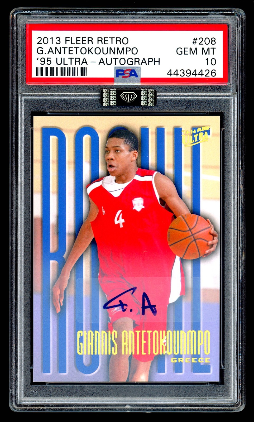 NBA 13/14 SP-A ヤニス・アデトクンボ ルーキーカード PSA10 NBA 13/14 SP-A ヤニス・アデトクンボ ルーキーカード PSA10