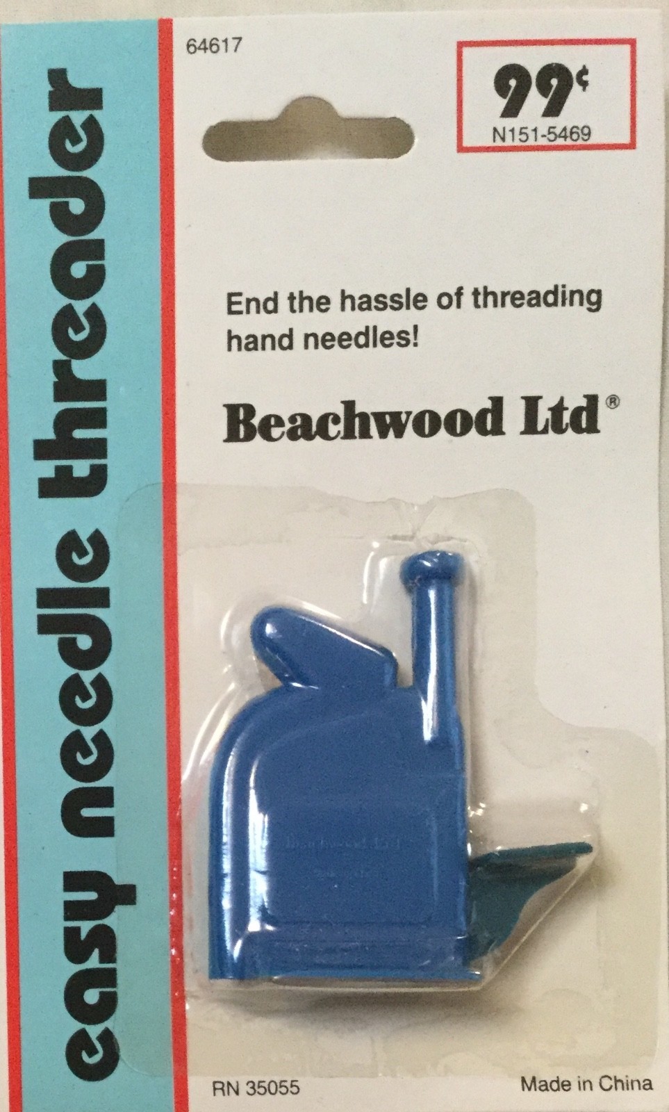 Easy Needle Threader by Beachwood, Ltd. 1989 Fabri-Centers of America, Inc