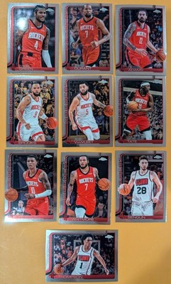 2025-2026 Topps Chrome NBA Basketball Card Veteran Pack Houston Rockets Kevin Du