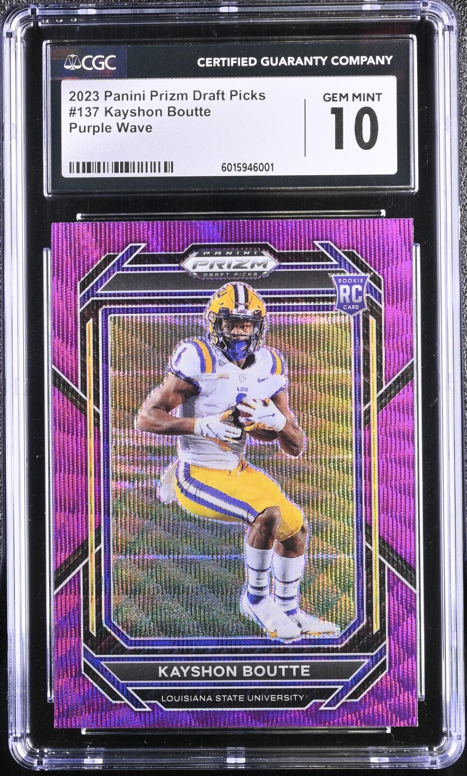 2023 Panini Prizm Draft Picks - Purple Wave Prizm #137