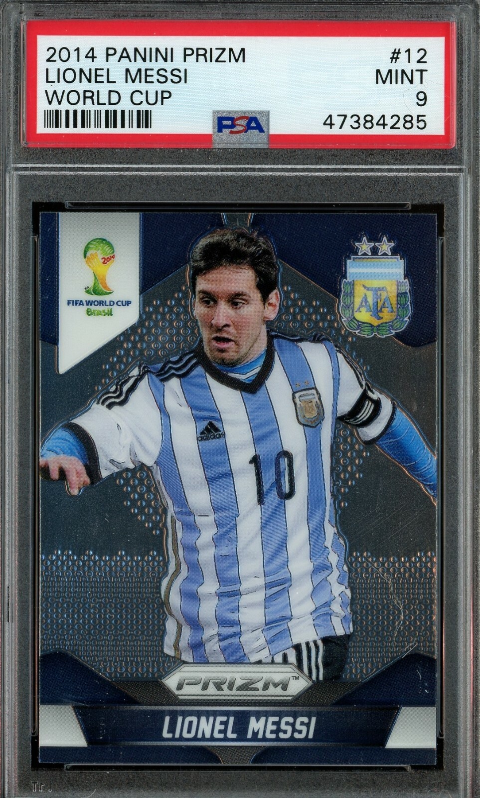 Lionel Messi 2014 Panini Prizm World Cup #12 Non Auto リオネル メッシ