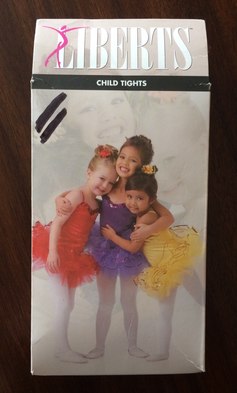 New Girls size small SC Liberts ballet dance full foot tights Color: Ballet Pink