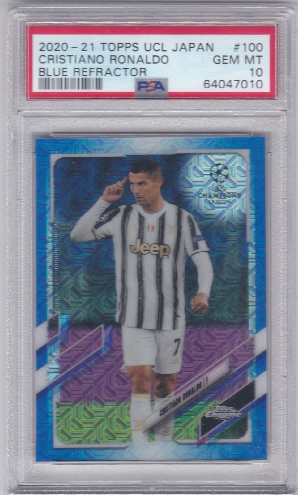 その他 PSA10 20-21 TOPPS UCL JAPAN /75 RONALDO PSA10 20-21 TOPPS UCL JAPAN /75 RONALDO（2020-21 Topps UEFA