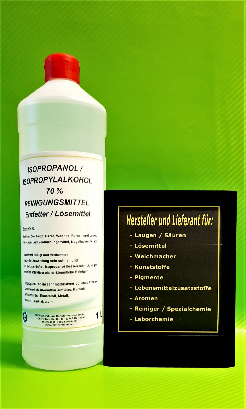 1 L Isopropanol / Isopropylalkohol 70 % Reiniger Entfetter Nagel Lack  